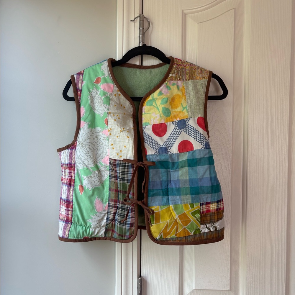 Hey Johanna handmade reversible vest